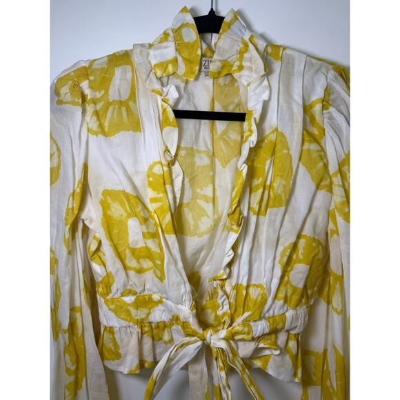 ZINI Tie-Front Blouse – EU Size 40 (US Medium) - Picture 3 of 8